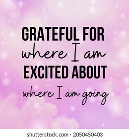 Affirmation Inspirational Quotes Success Manifestation Messages Stock ...