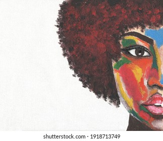 Afro art american african 