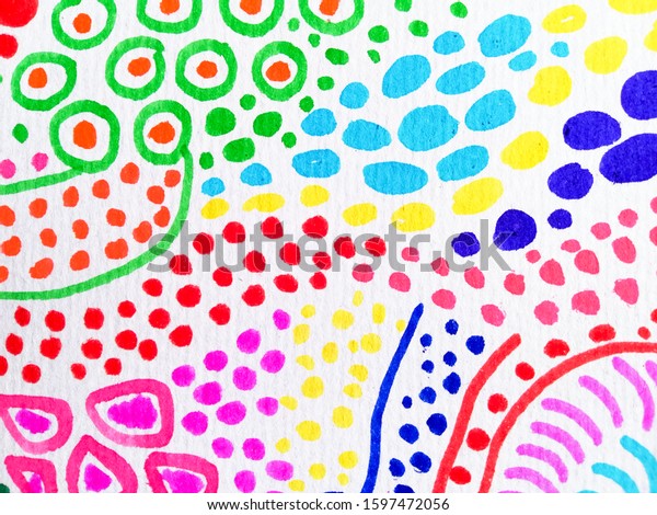 African Tribal Patterns. Rainbow Motif Peru.\
Multicolored African Dots. Divider Geometric. Bright Doodle Tribal\
Pattern. Rainbow Ethnic\
Geometry.