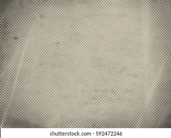 Aged Newspaper Halftone Abstract Dotted Background And Texture