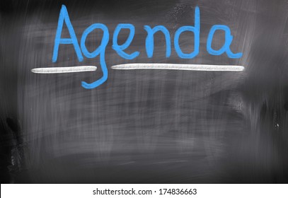 Agenda Concept