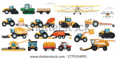 Similar – Image, Stock Photo Agricultural machinery.