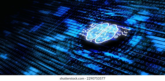 AI, artificial intelligence, intelligent ai brian, sentient, conscious, generative ai, Internet Technology Concept.