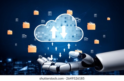 AI artificial intelligence optimizes cloud infrastructure with virtual assistants and intelligent automation, improving scalability, security, and digital business continuity. Vouch