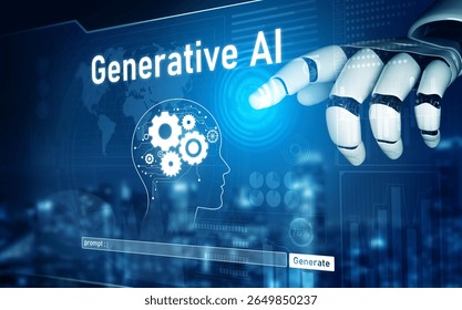 AI Assistant Brain Processor with LLM Technology, Big Data, Machine Learning, Generative AI for Business Support, Future Agentic AI Technology and Artificial Intelligence Prompt Engineering. Vouch