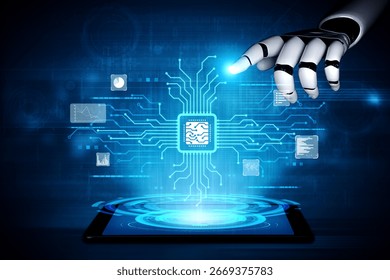 AI Assistant Brain Processor with LLM Technology, Big Data, Machine Learning, Generative AI for Business Support, Future Agentic AI Technology and Artificial Intelligence Prompt Engineering. Vouch