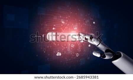 AI assisting search engine interface to find digital information, enhance SEO visibility, monitor insights, and support data access with intelligent online tools. Vouch
