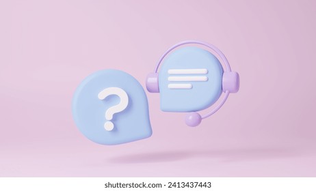 AI Chatbots talking and chatting technology icon, Network management, Modern data center, Cloud networking, Innovation futuristic for providing access to information. 3d rendering illustration