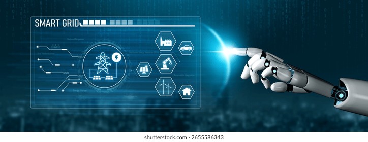 AI optimizes smart grid infrastructure by integrating renewable energy, managing distribution, and enabling intelligent demand response for sustainable power systems Vouch