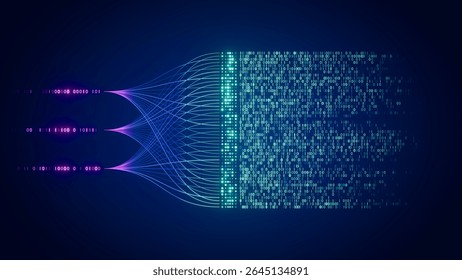 AI transforms data into analytics, enabling business process automation and managing big data with process-driven technology using artificial neural networks and business intelligence for innovation