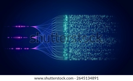 AI transforms data into analytics, enabling business process automation and managing big data with process-driven technology using artificial neural networks and business intelligence for innovation