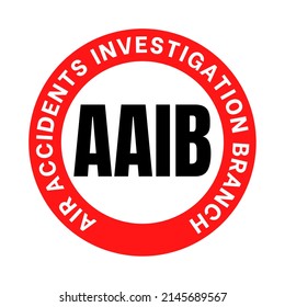 Air accidents investigation branch symbol icon in United Kingdom