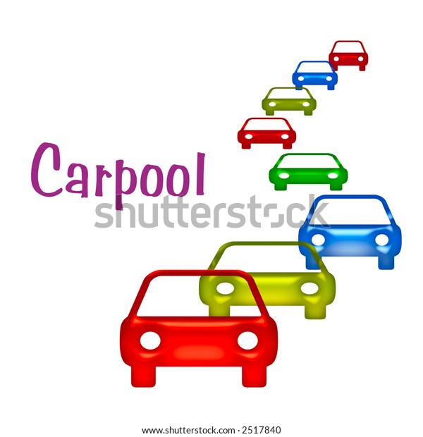 air\
pollution carpool sign illustration abstract\
art
