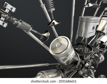 Piston aircraft engine Stock Illustrations, Images & Vectors | Shutterstock