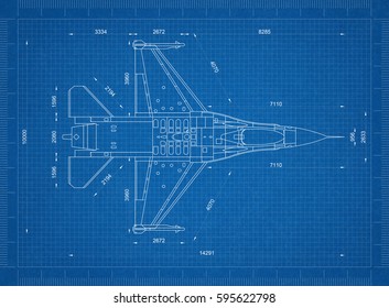 Airplane Blueprint