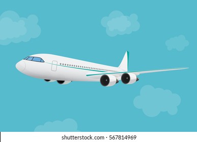 飛行機 横 のイラスト素材 画像 ベクター画像 Shutterstock