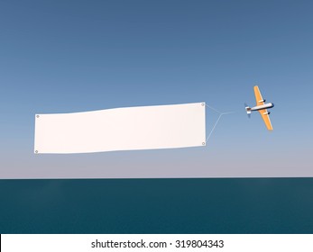 Download Flying Banner Mockup Hd Stock Images Shutterstock