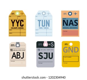 airport luggage tags