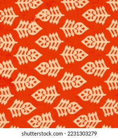 Ajrakh Pattern and block print Pattern and batik print Background digital printing textile pattern