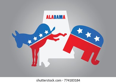 ALABAMA, USA, 13 December 2017 - Democrat Defeats Republican In Alabama Senate Race.