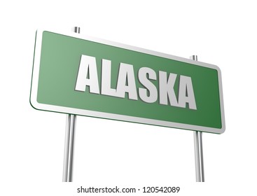 Alaska Sign Board