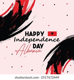 Albania Independence Day Post: Design Your Patriotic Banner - Powered by Shutterstock