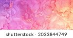 Alcohol ink pink seamless background. Fluid art Banner Texture Background Wallpaper in More Than 8K High Resolution

