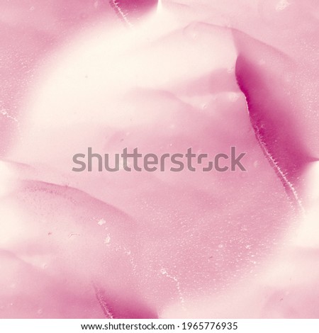 Alcohol ink pink seamless background. For card design, modern banners, ethereal graphic design Transparent creativity. Paint marble print. Ink, paint, abstract. Banner for decoration.