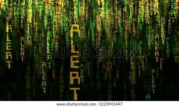 Alert Matrix Concept Stock Illustration 1223941447 | Shutterstock