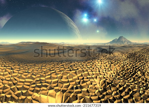 Alien Planet - 3D
Rendered Computer
Artwork