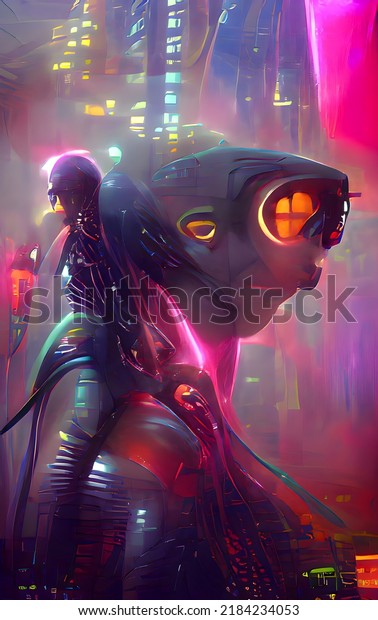 Alien Planet - Digital Rendered Computer\
Artwork. Raster illustration\
rendering.