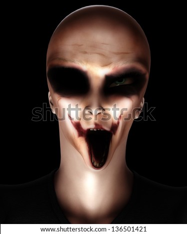  alien that is also a zombie.