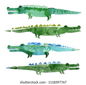 crocodile painting