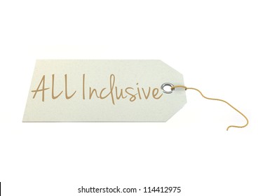 All Inclusive Label