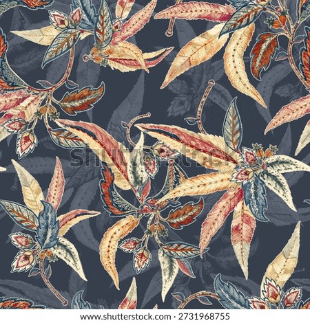 all over floral pattern modern style  effect art work. Spring Watercolor textured flowers and plants. curtain, cover page, banner, wall paper parda, rug, saree, suit, duppata, tile, fabric printing.