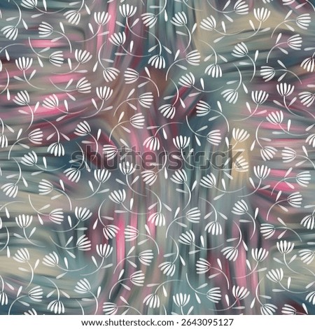 All over leaf pattern in straight lining new effect, hand drown art work 3D style digital printing on fabric wallpaper background garment, saree, suit, duppata, rug, bed sheet, parda, tile flor, etc.