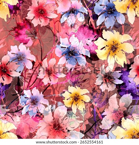 All over Pattern digital  print