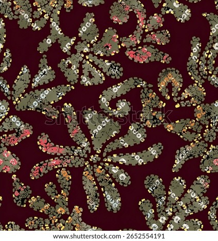 All over Pattern digital  print