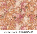 ALL OVER PATTERN MULTICOLOR SEAMLEASS PATTERN DESIGN ALL OVER TEXTILE PRINT