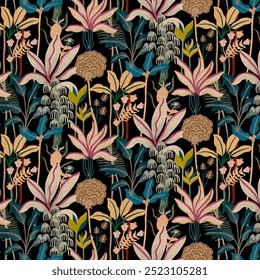 ALL OVER PATTERN MULTICOLOR SEAMLEASS PATTERN DESIGN ALL OVER TEXTILE PRINT