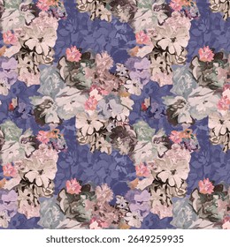 ALL OVER PATTERN MULTICOLOR SEAMLEASS PATTERN DESIGN ALL OVER TEXTILE PRINT
