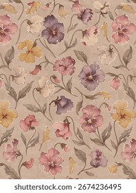 ALL OVER PATTERN MULTICOLOR SEAMLEASS PATTERN DESIGN ALL OVER TEXTILE PRINT