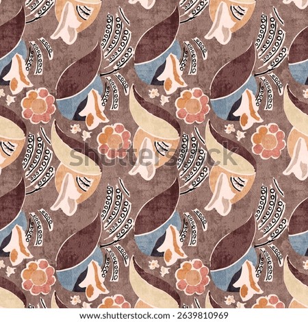ALL OVER PATTERN MULTICOLOR SEAMLEASS PATTERN DESIGN ALL OVER TEXTILE PRINT