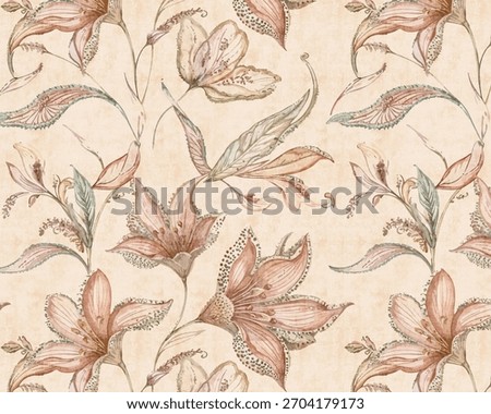 ALL OVER PATTERN MULTICOLOR SEAMLEASS PATTERN DESIGN ALL OVER TEXTILE PRINT