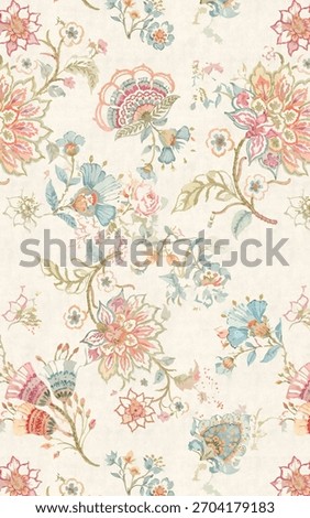ALL OVER PATTERN MULTICOLOR SEAMLEASS PATTERN DESIGN ALL OVER TEXTILE PRINT
