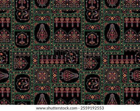 All over pattern and seam less pattern