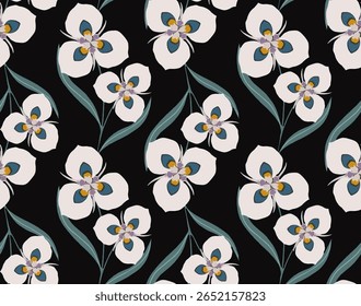 Allover design is a pattern spread evenly and continuously across the entire surface without any border or central focus.