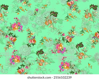 An allover design is a pattern that extends across the entire surface of a fabric, object, or space, creating a continuous and cohesive look. The pattern is usually repeated.