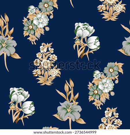 all-over design pattern, that usually refers to a pattern where motifs repeat across the entire surface (fabric, wallpaper, etc.) with no empty focal center — it looks continuous and balanced everywhere.
