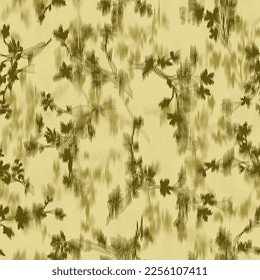 allover floral pattern wave blurry hand made styles flower with random placement digital print blossom different types of artistic  texture effect blooming garments complete fabric cover page banner.